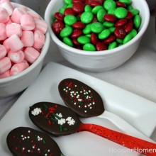 Homemade Chocolate Spoons